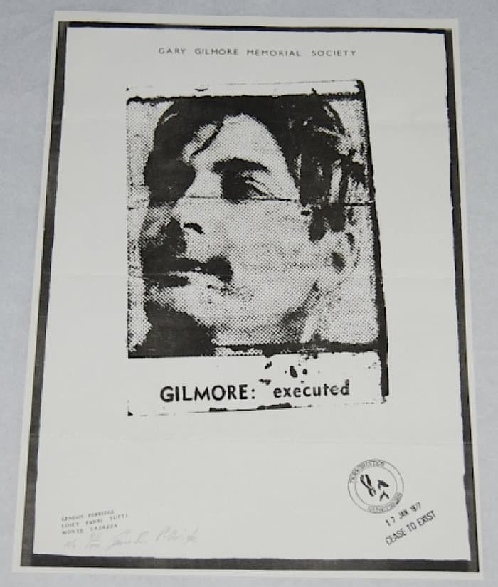 Gary Gilmore Memorial Society (Cosey Fanni Tutti, Monte Cazazza, Genesis P Orridge)