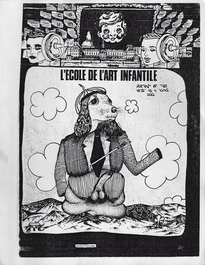 L'ecole de L'art Infantile drawing