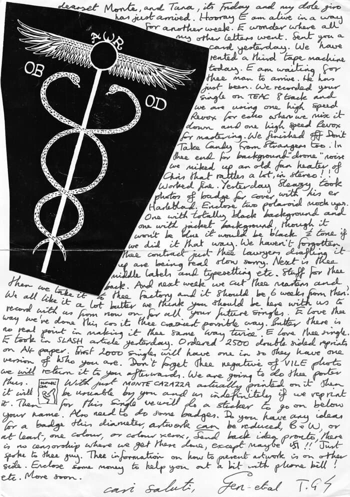 Gen letter Monte 1980
