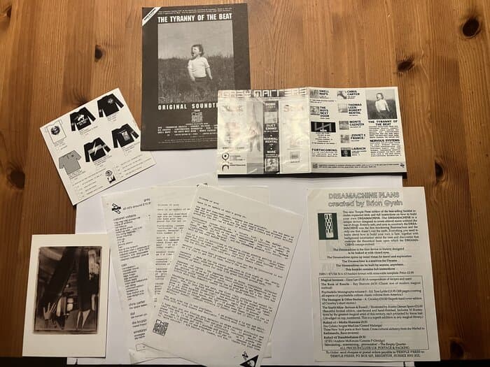 grey area selected info material