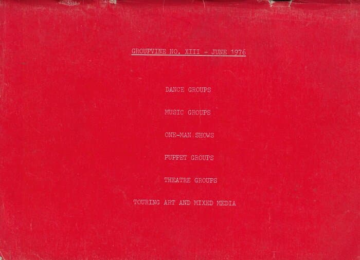 Groupvine 13 (June 1976) incl Chris Carter Add for Waveforms