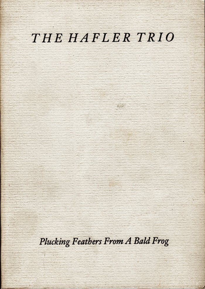 Plucking Feathers from a Bald Frog