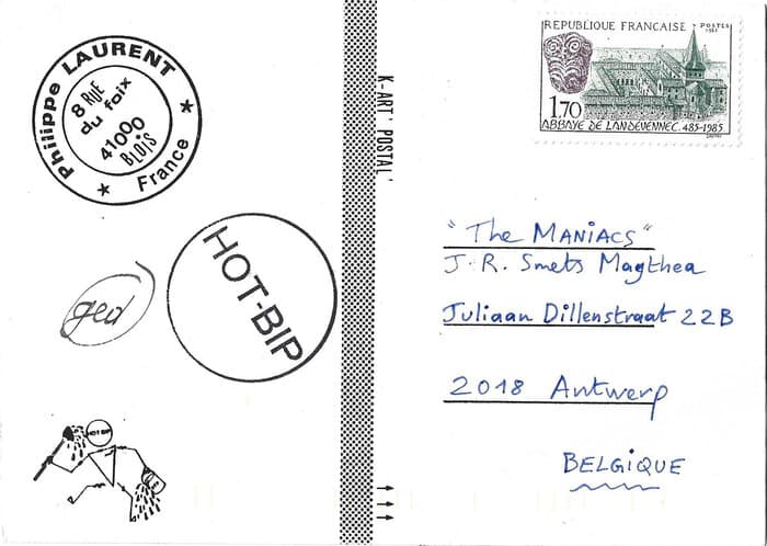 Hot Bip Postcard