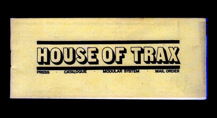 house of TRAX Pree Catalogue Modular System Mail Order