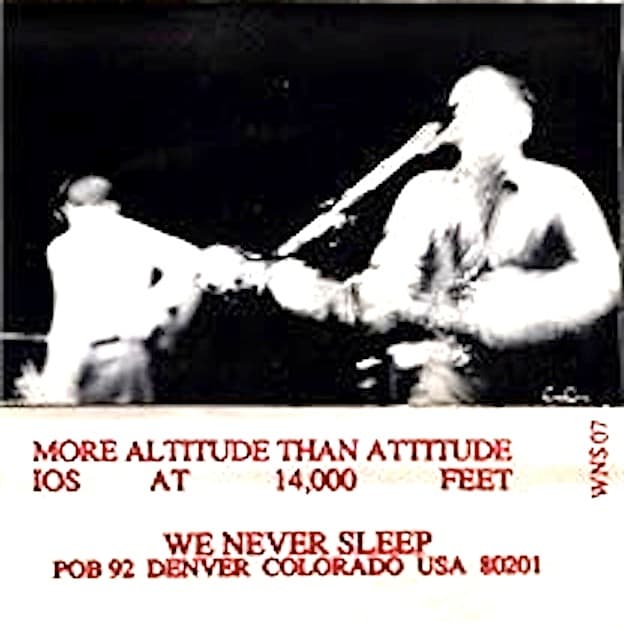 More Altitude Than Attitude: IOS At 14,000 Feet