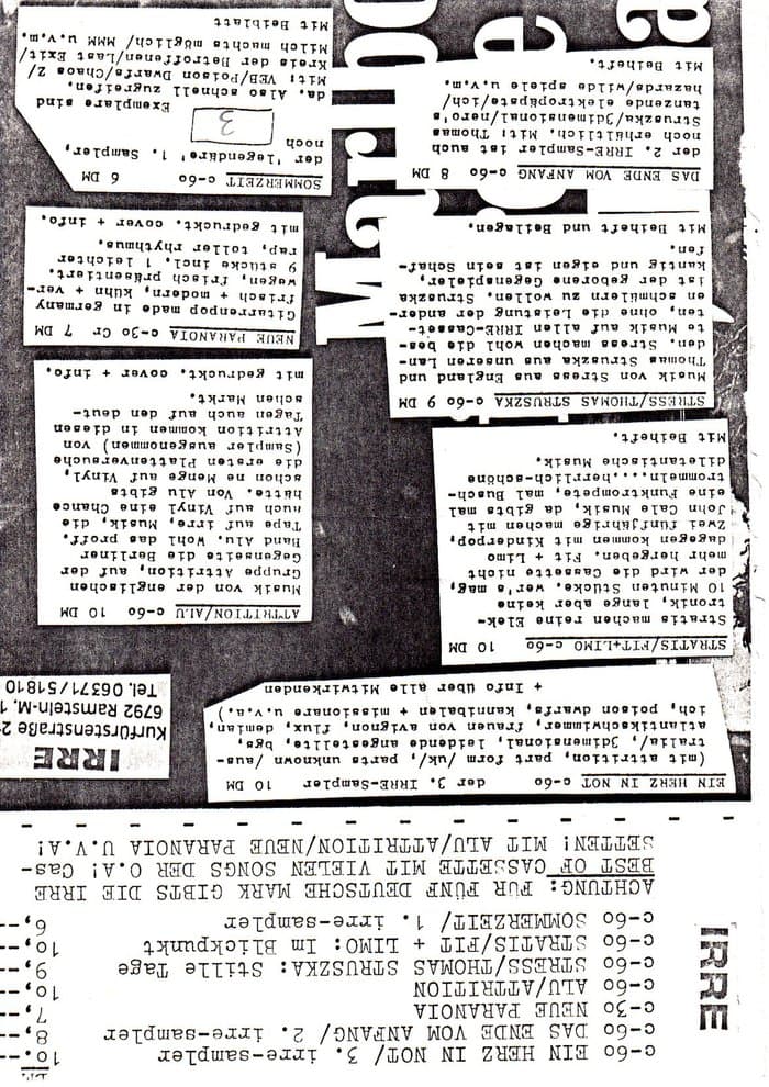 early Label and distropromo