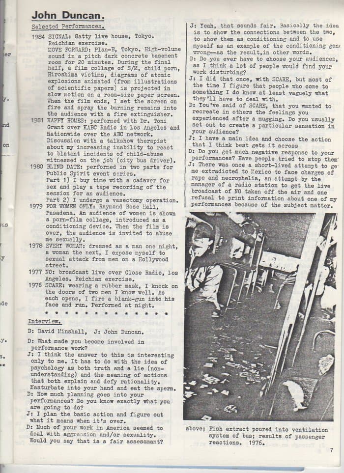 John DUncan in Grok Mag