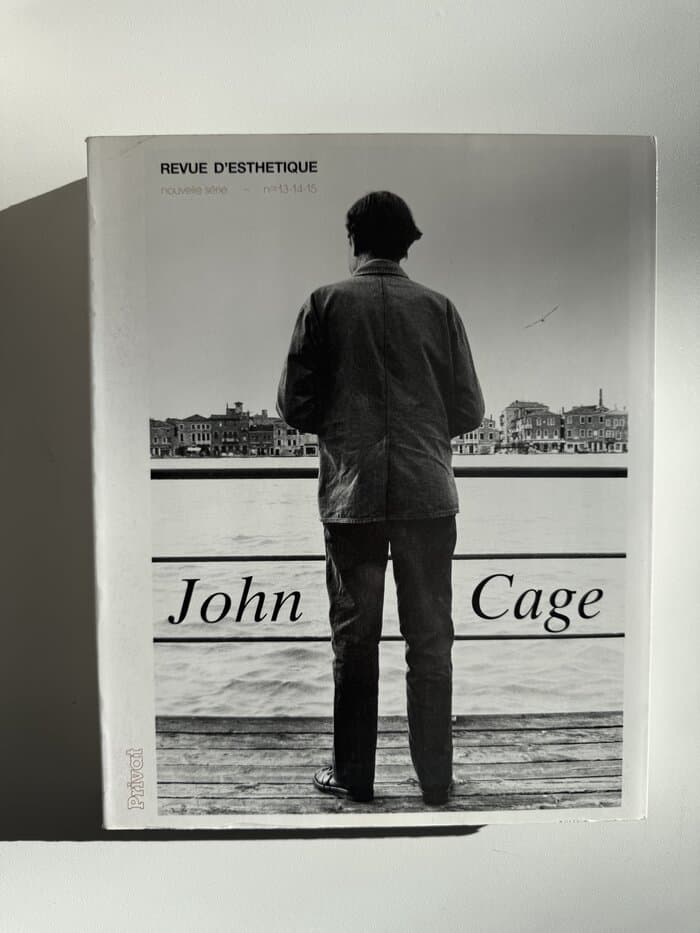 REVUE D'ESTHETIQUE N° 13/14/15 : JOHN CAGE