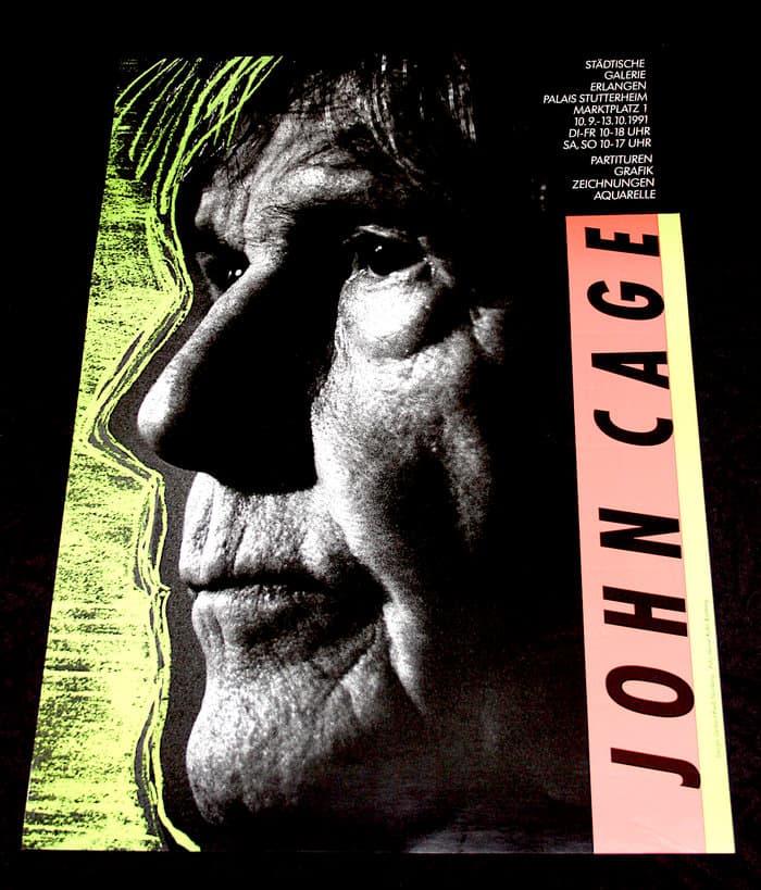 John Cage at Städtische Galerie Erlangen