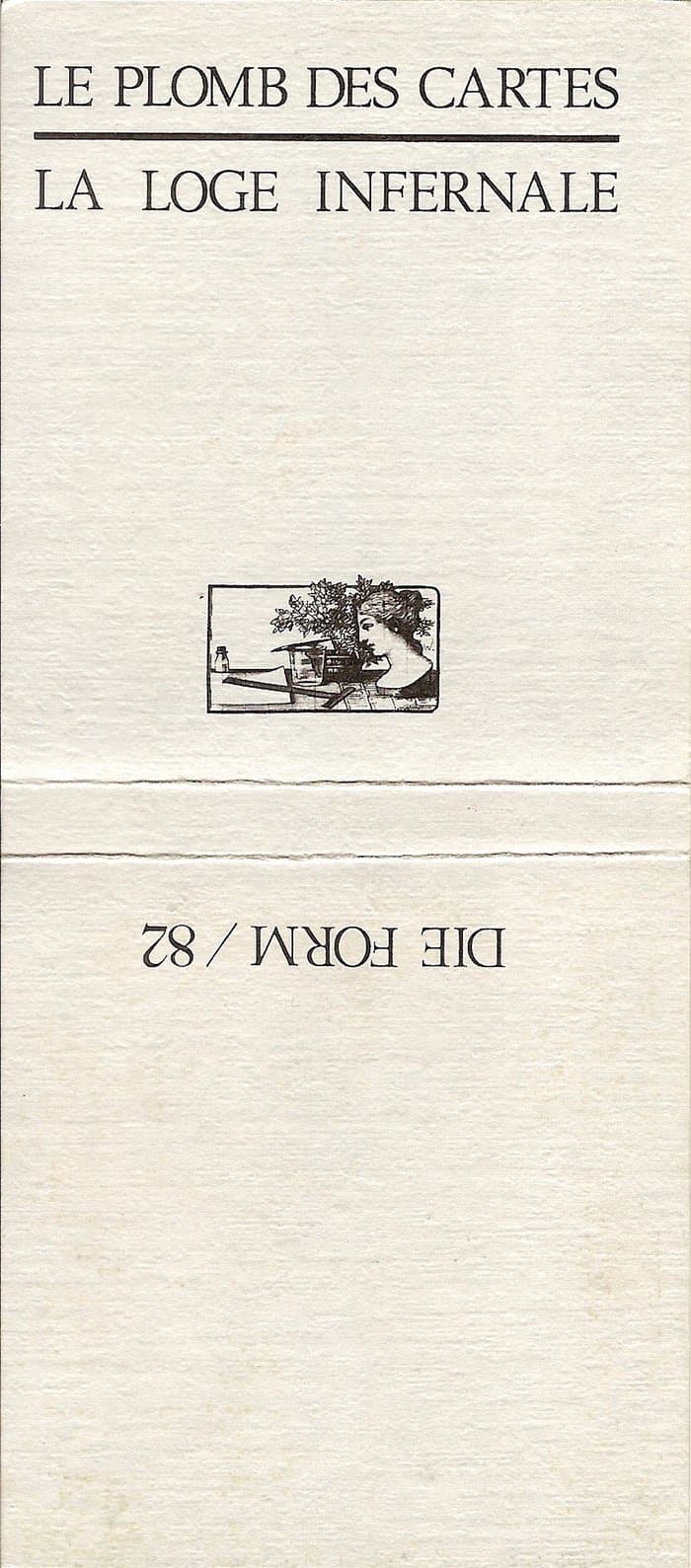 Le Plomb Des Cartes / La Loge Infernale (Box)