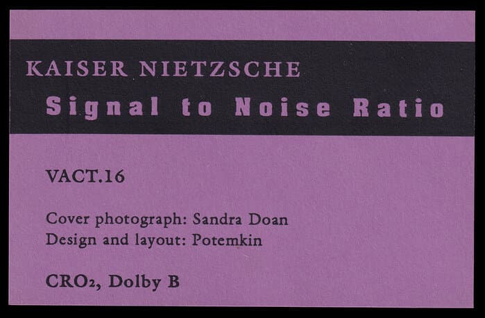 Signal To Noise Ratio