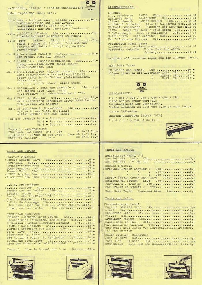 early Overview and DIstrosheets