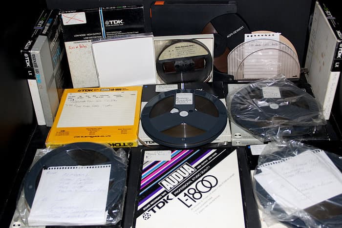 15 original early 80's Master-Reels to Al Robertson, Klingons, 100% Manmade Fibre and other Sythetic Tape Releases