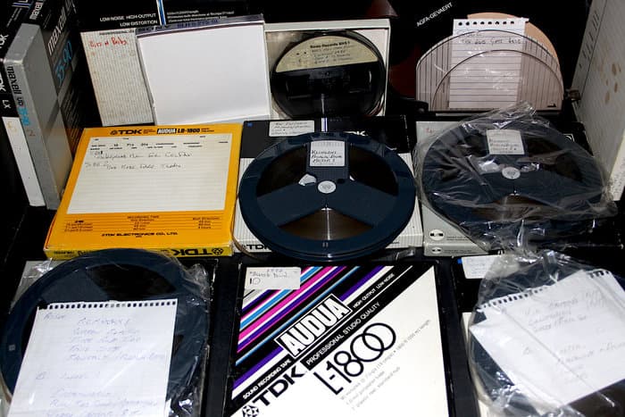 15 original early 80's Master-Reels to Al Robertson, Klingons, 100% Manmade Fibre and other Sythetic Tape Releases