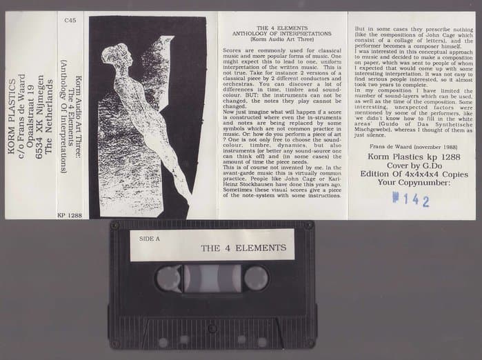 Korm Audio Art Three: The 4 Elements (Anthology Of Interpretations)