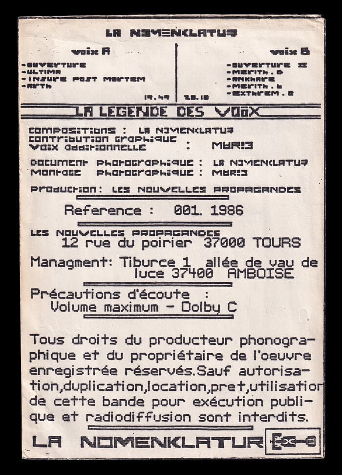 La Légende Des Voix