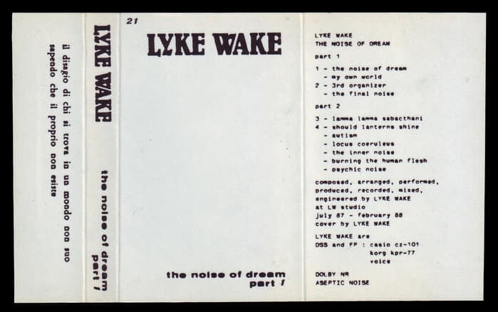 The Noise Of Dream