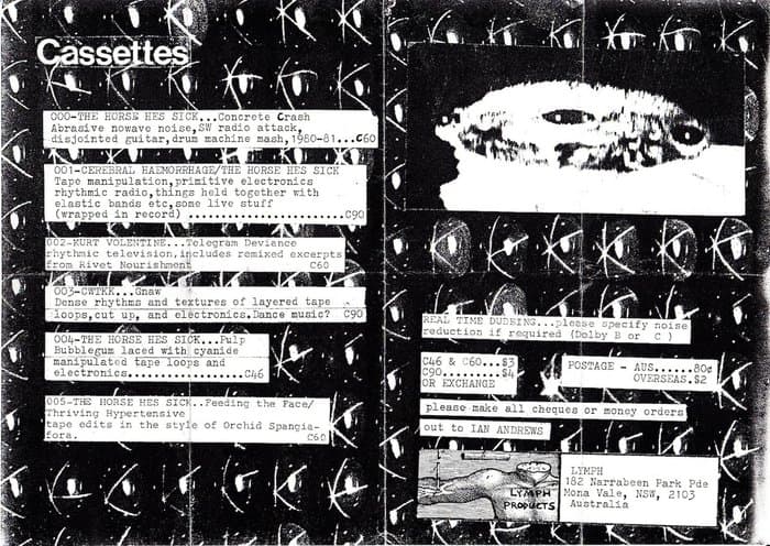 Lymph Catalogue 1985