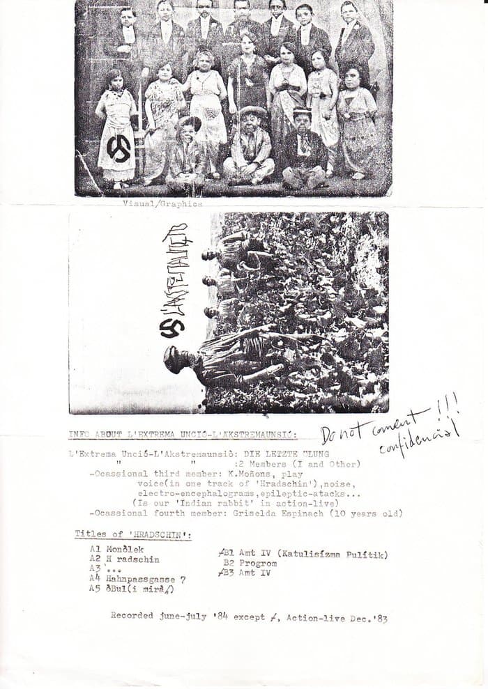 Hradschin and extrema Uncio Info