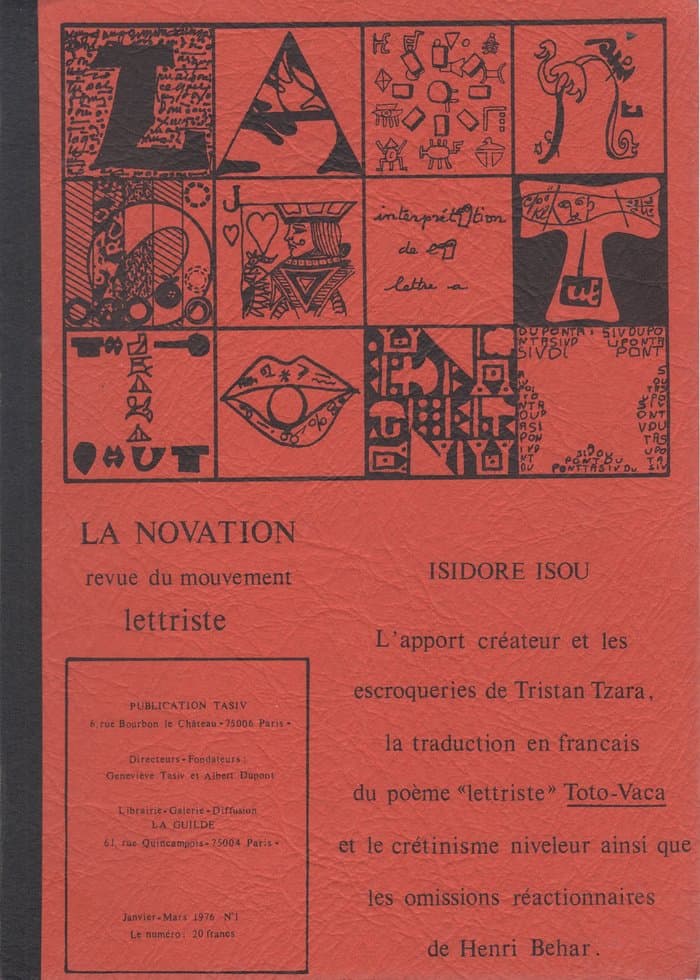La Novation No.01 (Jan.1976)