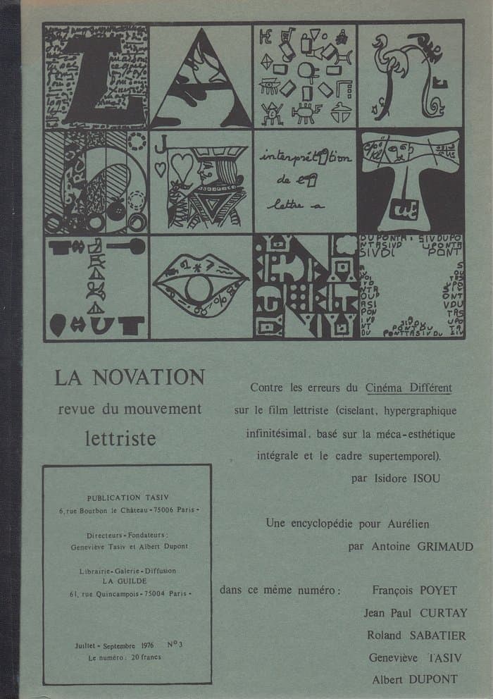 La Novation No.03 (July 1976)