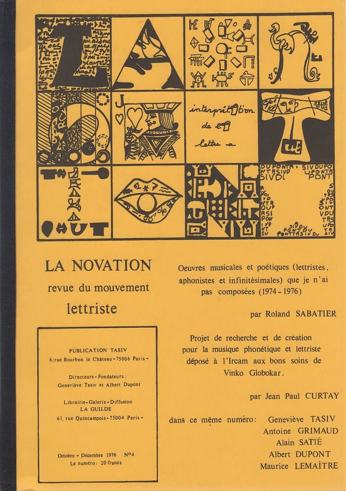 La Novation No.04 (October 1976)