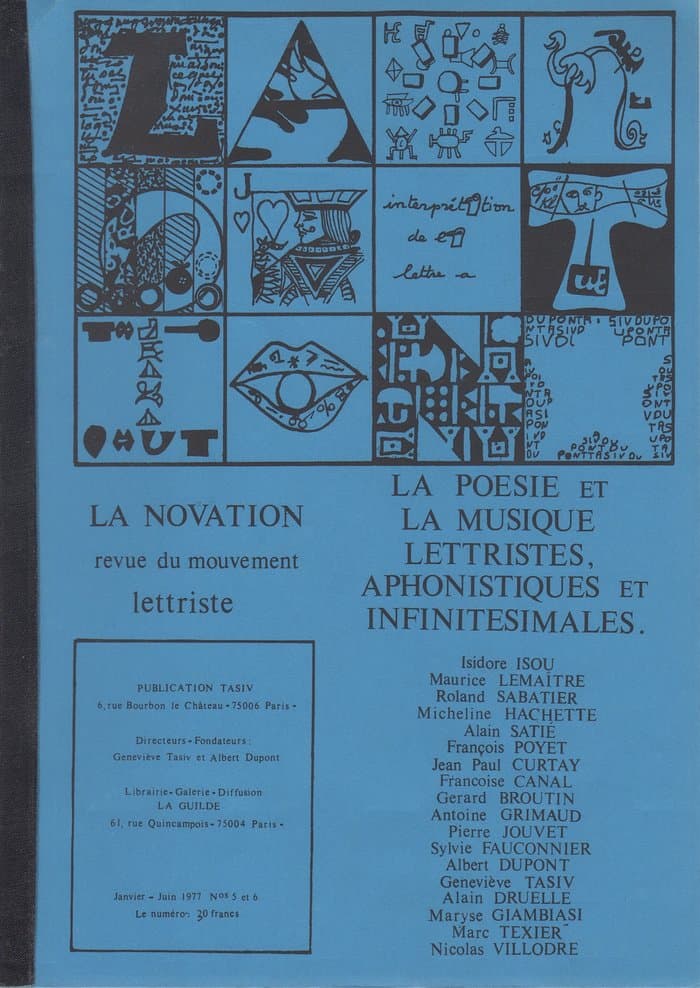 La Novation No.05 06 (January 1977)