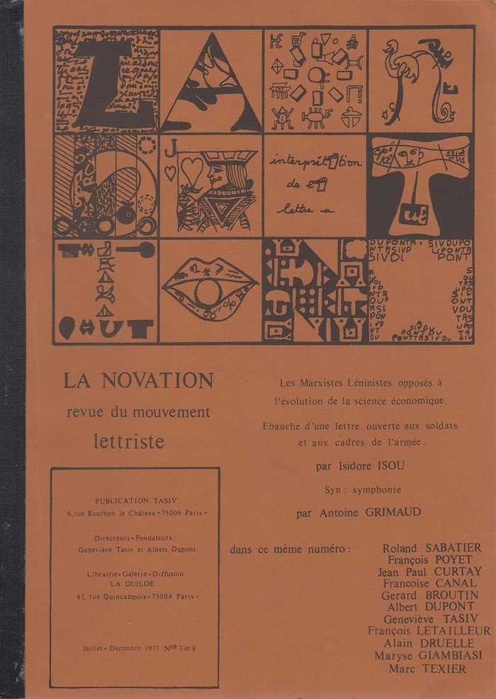 La Novation No.07 08 (July 1977)
