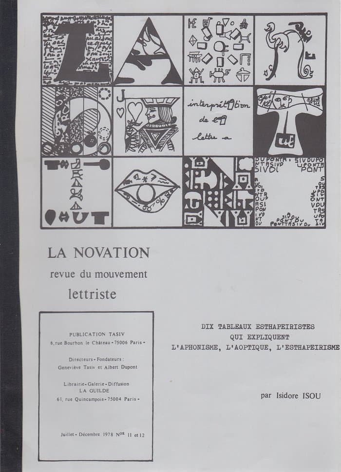 La Novation No.11 12 (July 1978)