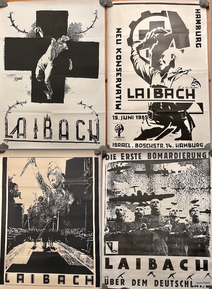 4 Laibach Posters