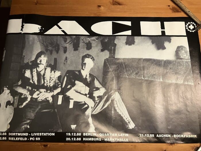 Laibach 1988 (right side of large poster)