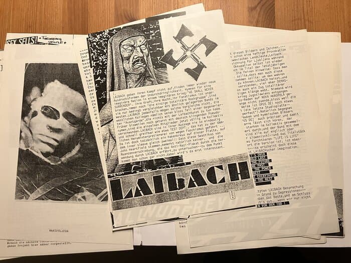 Laibach selected Info Material