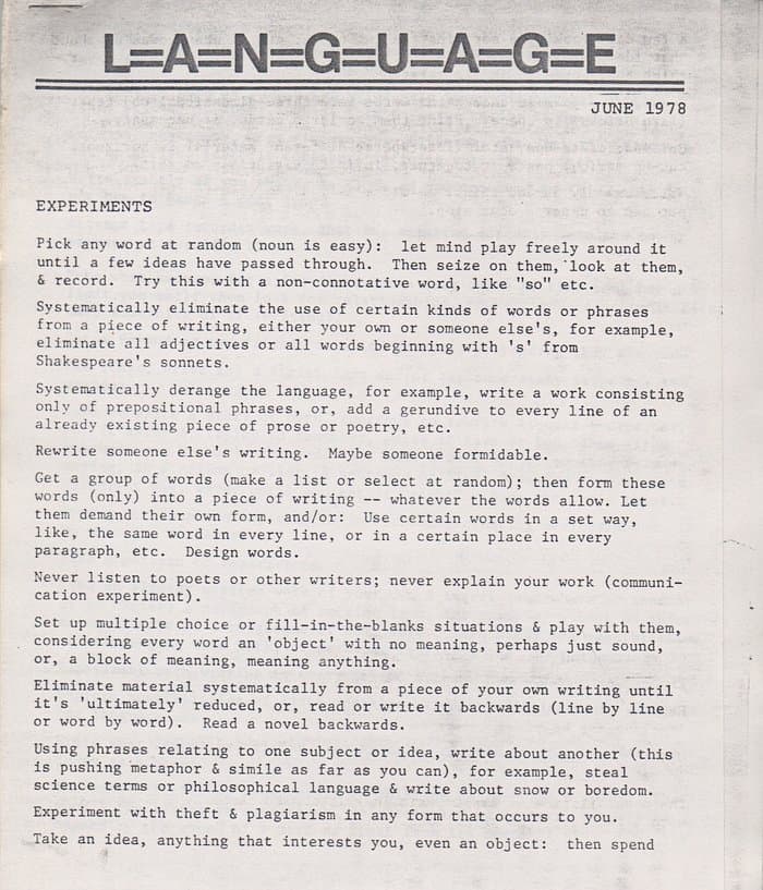 Language June 78