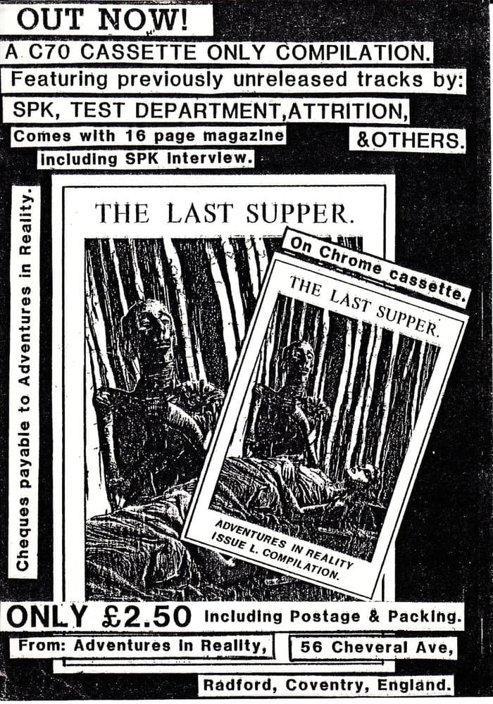 the Last Supper Promo-Sheet