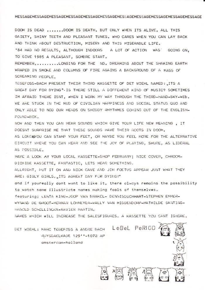 LeBel PeRIOD Message