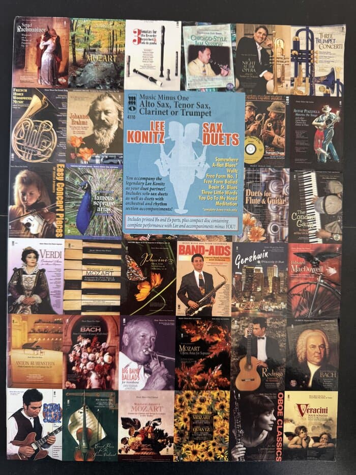 lee konitz sax duets (music minus one)