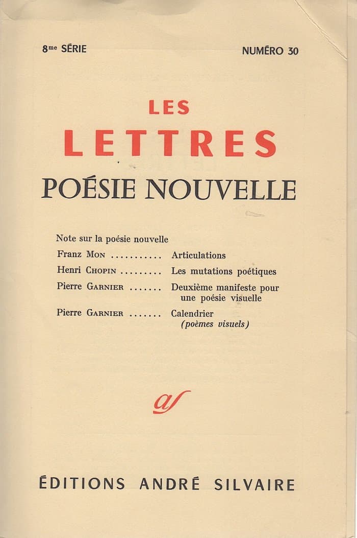 Les Lettres 30