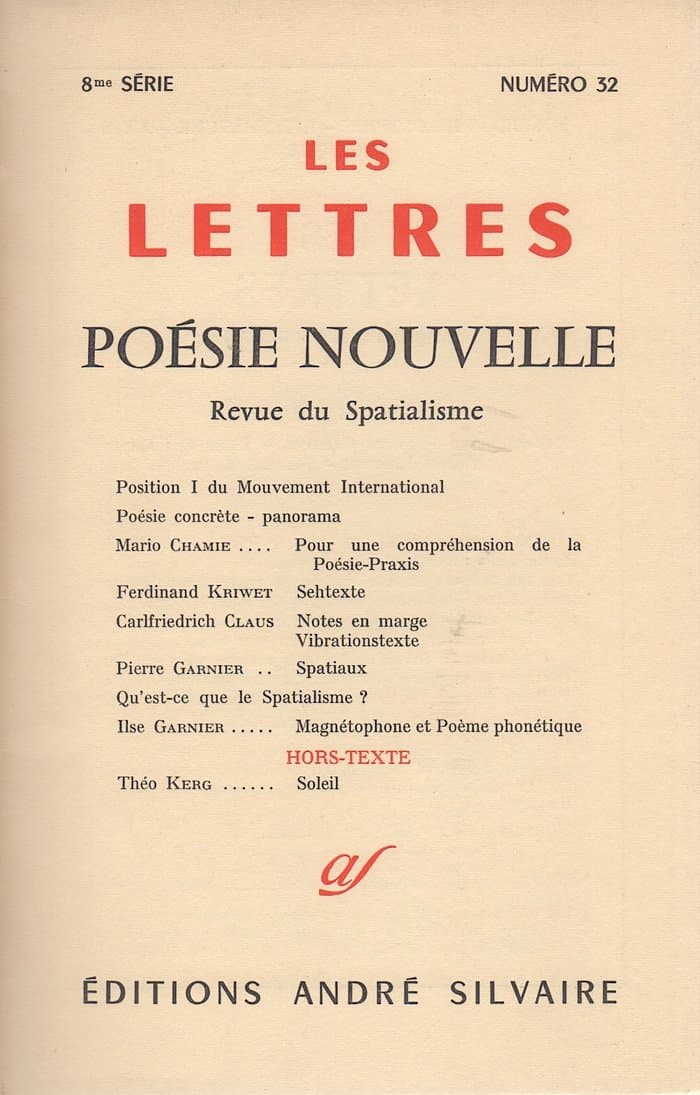Les Lettres 32
