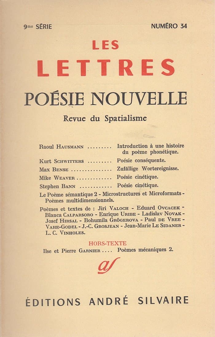 Les Lettres 34