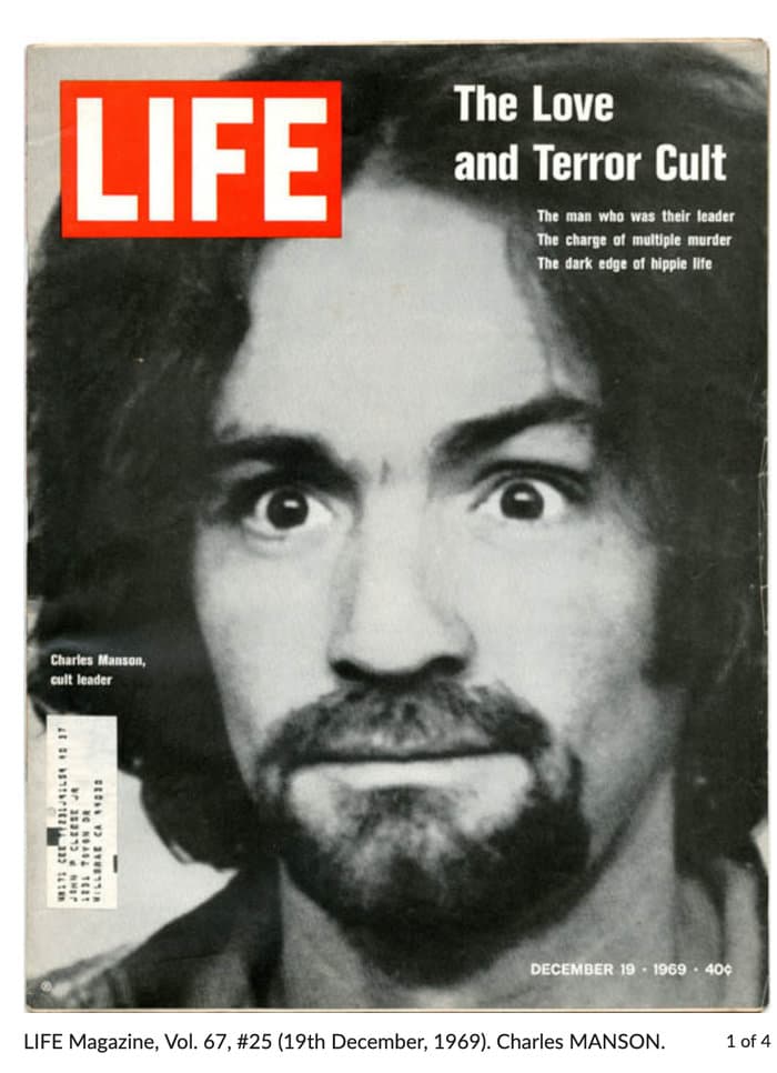 Article in LIFE Magazine, Vol. 67, #25 (19th December, 1969).