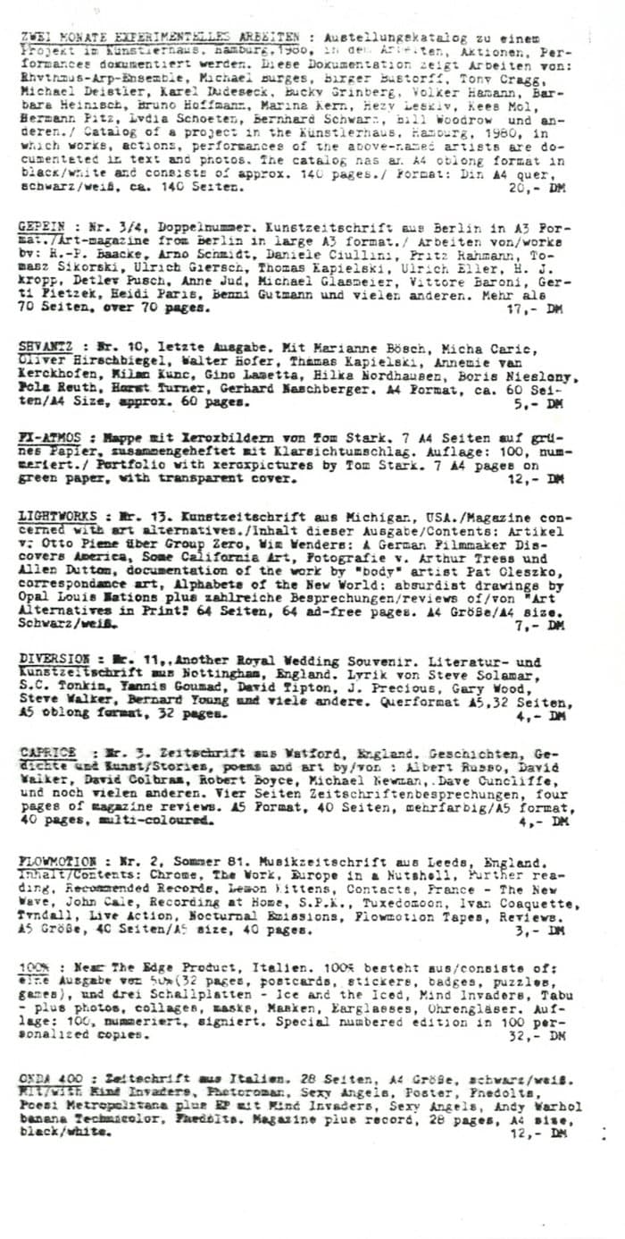 Litanic D/K Liste 3