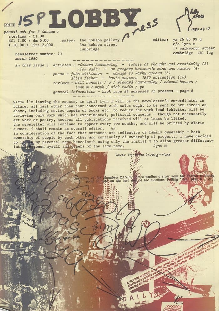 Lobby Press Newsletter 13