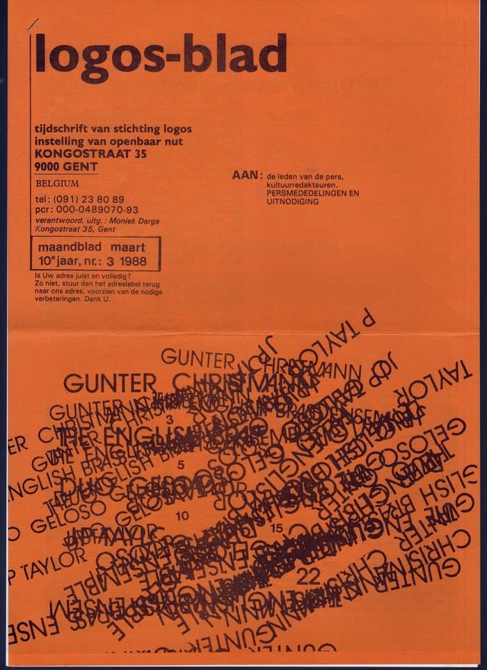 Logos-Blad 3/88