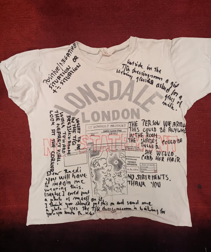 Lomholt T-Shirt for APROPOS Exhibition