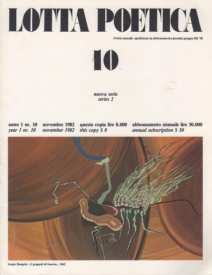 Lotta Poetica 09/10 1982