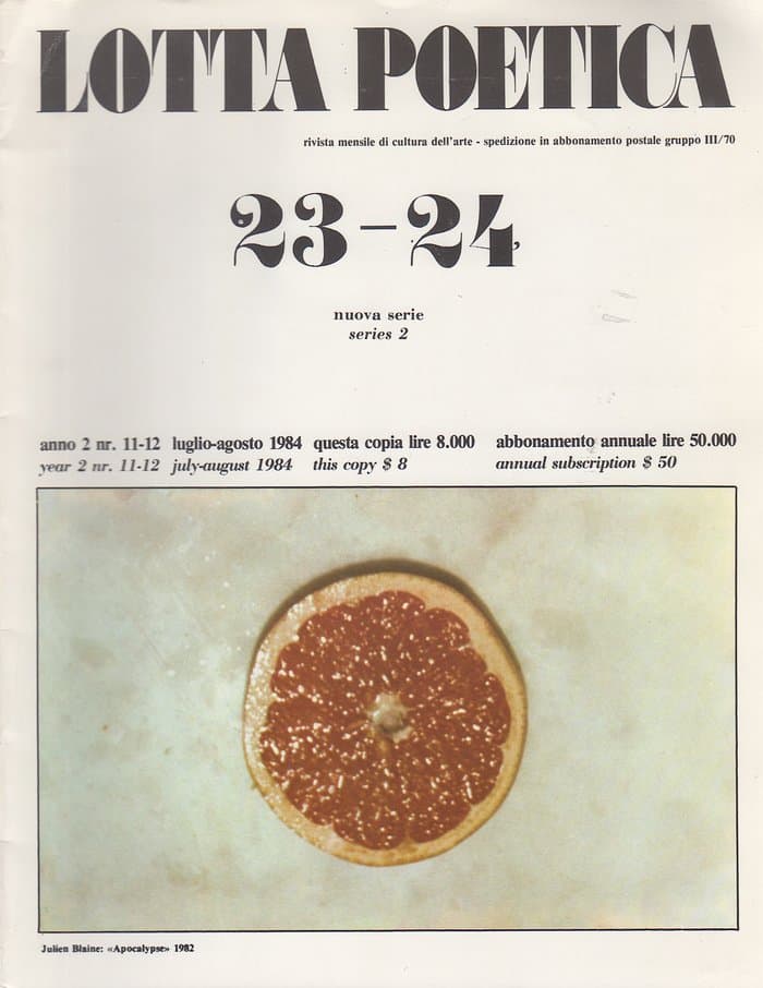 Lotta Poetica 22/24 1984