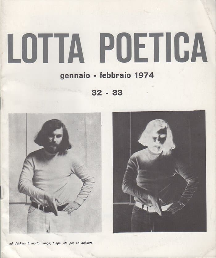 Lotta Poetica 32 33 1974