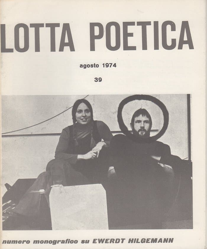 Lotta Poetica 39 August 1974