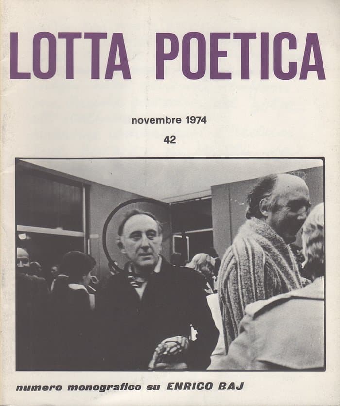 Lotta Poetica 42 (November 1974)
