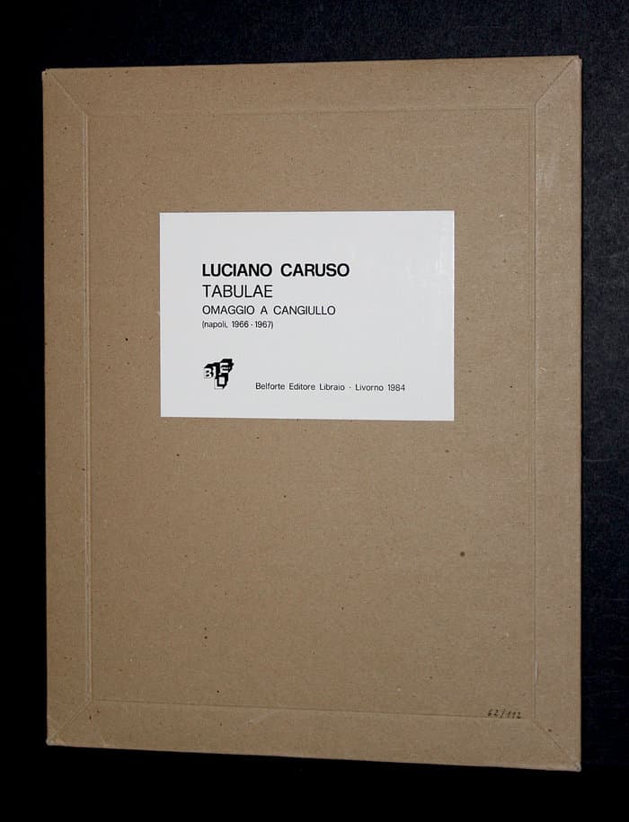 Tabulae (Belforte Editore Librairo)
